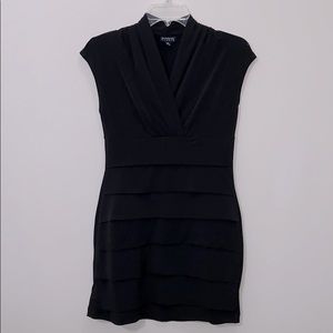 Black cocktail dress